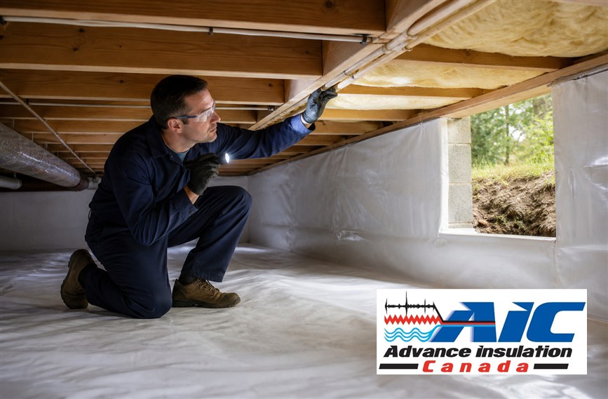 Crawl Space Insulation Before Vancouver Island Fall Rain